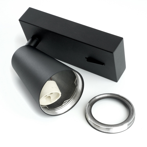 Светильник Feron ML1850  BELL 35W, 230V, GU10, чёрный фото 5