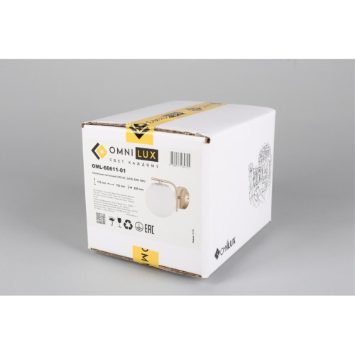 Светильник настенный (Бра) OML-66611-01 фото 2 Светильник настенный (Бра) OML-66611-01 фото 2