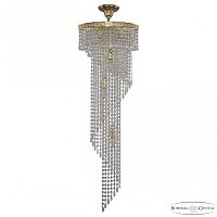 Люстра спираль хрустальная 83113/35IV-100 G Bohemia Ivele Crystal (Богемия Ивеле Кристалл)