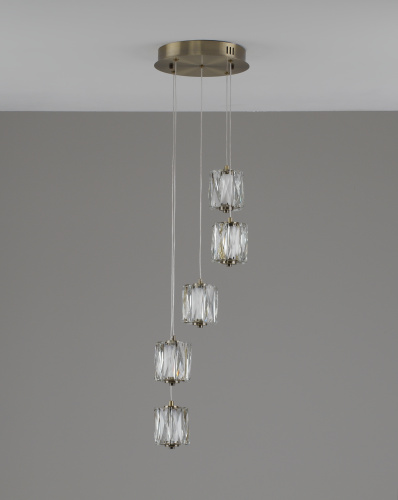 Светильник подвесной светодиодный Moderli V11713-PL Prismique фото 6 Светильник подвесной светодиодный Moderli V11713-PL Prismique фото 6