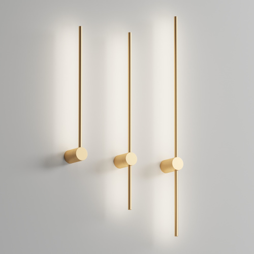 DK5012-SG Бра 800 мм, 3000К, IP20,7 Вт, матовое золото фото 4 DK5012-SG Бра 800 мм, 3000К, IP20,7 Вт, матовое золото фото 4