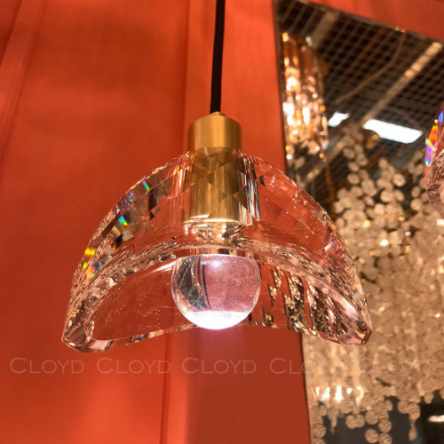 Подвесной светильник Cloyd VIKRAM P1 / Ø13 см - латунь (арт.11113) фото 5