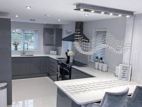 Подвесной светильник Newport Catherine 8407/PL chrome М0070323 фото 2