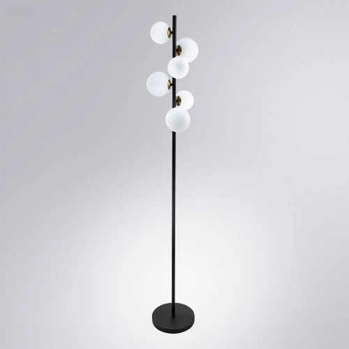 Торшер Arte Lamp GEMINI A2243PN-6BK фото 2