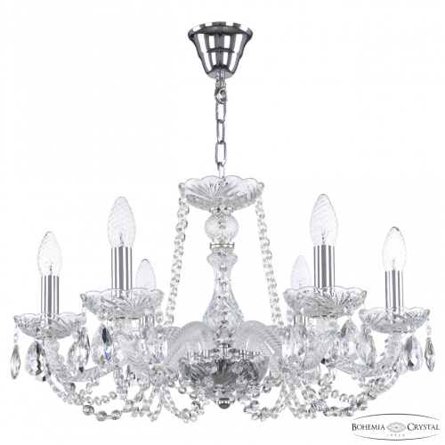 Люстра хрустальная 119/6/200 Ni Bohemia Ivele Crystal (Богемия Ивеле Кристалл)