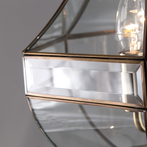 Citilux Гера-1 CL444130 Люстра подвесная витражная Бронза фото 11 Citilux Гера-1 CL444130 Люстра подвесная витражная Бронза фото 11