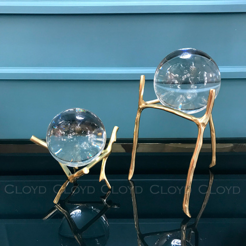 Статуэтка Cloyd арт.50164 / выс. 17 см - золото / серия 1637 фото 4