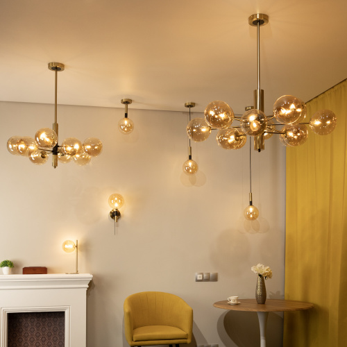 Citilux Нарда CL204310 Бра с выключателем Бронза фото 9 Citilux Нарда CL204310 Бра с выключателем Бронза фото 9