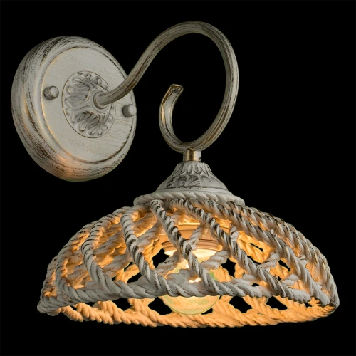 Бра Arte Lamp TWISTED A5358AP-1WG фото 2 Бра Arte Lamp TWISTED A5358AP-1WG фото 2