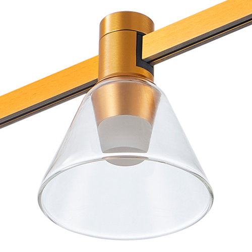 ST814.206.03 Магнитный трековый светильник FARM Золотистый LED 1*3W 3000K 89Lm Ra90 120 IP20 D90xH10 FARM фото 4