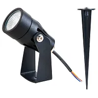 Грунтовый светильник Arte lamp ELSIE A4705IN-1BK