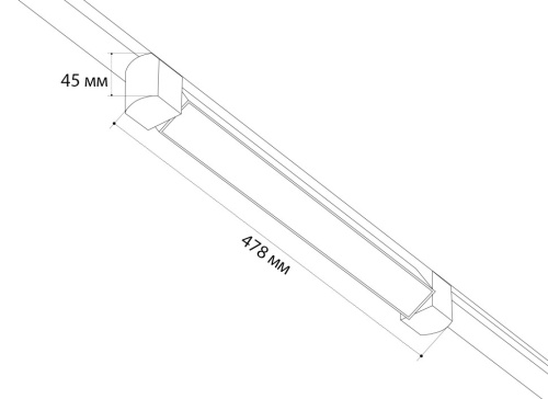 IT08-8030 black 4000K светильник трековый фото 3