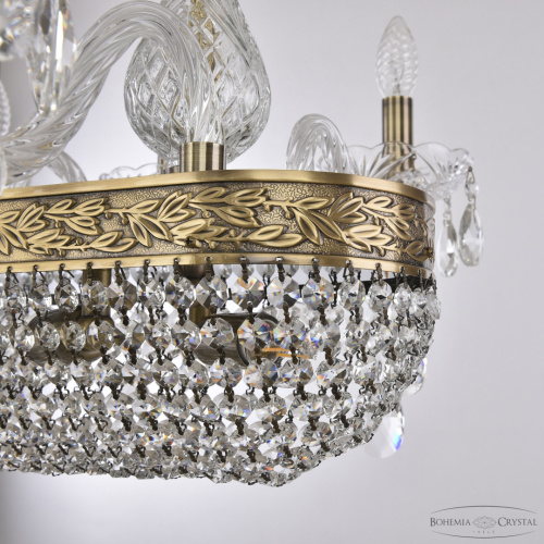 Люстра хрустальная 1452/6/195/600 FP Bohemia Ivele Crystal (Богемия Ивеле Кристалл) фото 5