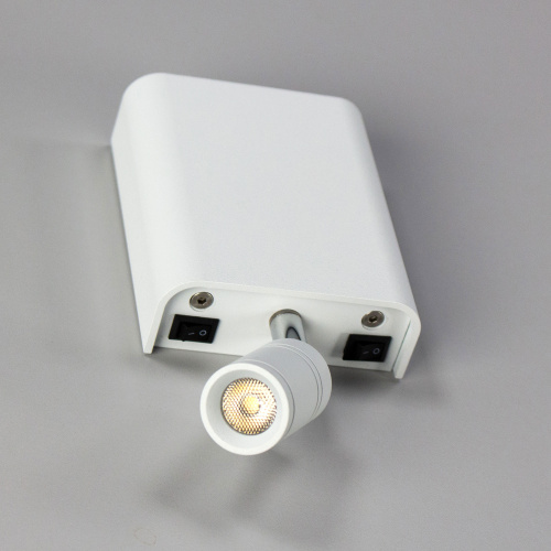 Citilux Декарт CL704410 LED Бра с выключателем Белое фото 10 Citilux Декарт CL704410 LED Бра с выключателем Белое фото 10