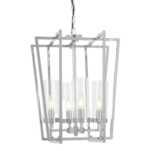 Подвесной светильник Lumina Deco Afres LDP 1246-4 CHR фото 3