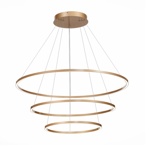 ST605.203.114 Cветильник подвесной SMART ST-Luce Золотистый/Белый LED 1*114W 2800-6500K AURA фото 3