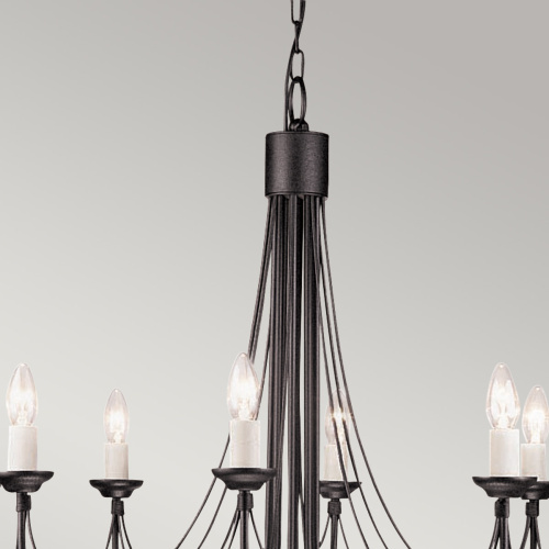Люстра Elstead Lighting CB8-BLACK фото 4 Люстра Elstead Lighting CB8-BLACK фото 4
