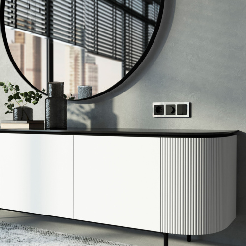 Диммер N (черный матовый) W1142008 фото 2 Диммер N (черный матовый) W1142008 фото 2