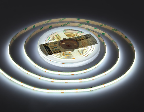 Светодиодная лента 24В COB 608Led 12Вт/м CCT 3000K-6500K IP20 5м фото 3 Светодиодная лента 24В COB 608Led 12Вт/м CCT 3000K-6500K IP20 5м фото 3