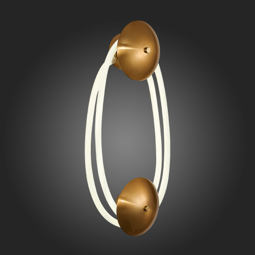 SL6102.321.30 Светильник настенный ST-Luce Латунь/Белый LED 1*30W 4000K SAGRATO фото 5