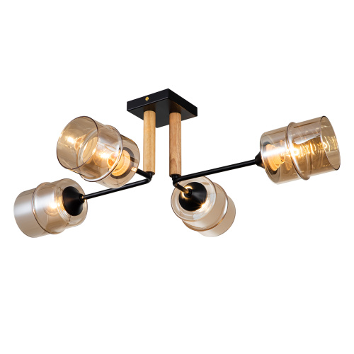 Потолочный светильник Escada 699/4P E27*60W Black