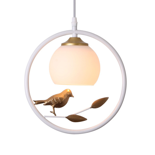 Подвесной светильник Escada 1113/1S E27*40W White/Gold фото 2