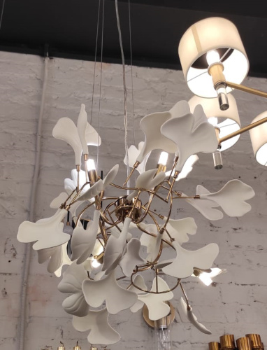 Люстра 10881P/L600 gold/white фото 3 Люстра 10881P/L600 gold/white фото 3