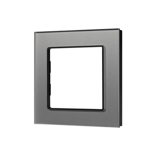 Рамка стеклянная FRM-GLARE-GS-1-GR Arlight 043788