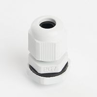 Сальник PG7 диаметр проводника 3-6,5 мм STEKKER, IP54, серый (без мембраны)