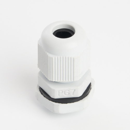 Сальник PG7 диаметр проводника 3-6,5 мм STEKKER, IP54, серый (без мембраны)