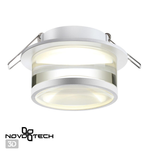 370915 SPOT NT22 582 белый Светильник встраиваемый IP20 GU10 9W 220V GEM 370915 SPOT NT22 582 белый Светильник встраиваемый IP20 GU10 9W 220V GEM