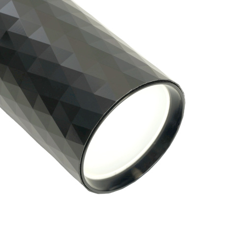 Светильник потолочный Feron ML1888 Barrel PRISM levitation на подвесе MR16 35W, 230V, чёрный 55*200 фото 2