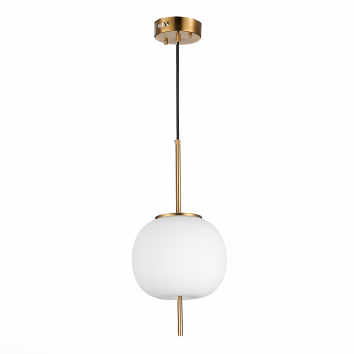 SL1621.203.01 Подвес ST-Luce Золотистый/Белый LED 1*13W 3000K LACUS фото 5