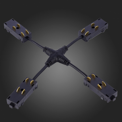 ST015.422.20 X- образный коннектор Skyline 220 ST-Luce Черный SKYLINE 220 фото 3 ST015.422.20 X- образный коннектор Skyline 220 ST-Luce Черный SKYLINE 220 фото 3