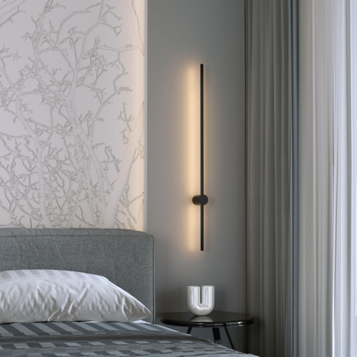 Настенный светодиодный светильник MRL LED 1121 черный фото 5