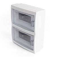 Бокс настенный STEKKER EBX50-3/16-20 16 модулей, пластик, серия ArcaClass