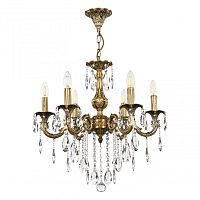 Люстра с хрустальными подвесками AL79101/6/175 B FP Bohemia Ivele Crystal (Богемия Ивеле Кристалл)