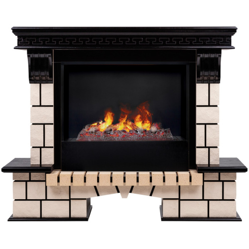 Электрокамин RealFlame Stone 26 AO античный дуб с очагом 3D Cassette 630 фото 2 Электрокамин RealFlame Stone 26 AO античный дуб с очагом 3D Cassette 630 фото 2