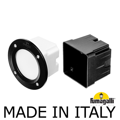 Светильник для подсветки лестниц встраиваемый FUMAGALLI LETI 100 Round 2C1.000.000.AYG1L фото 2 Светильник для подсветки лестниц встраиваемый FUMAGALLI LETI 100 Round 2C1.000.000.AYG1L фото 2
