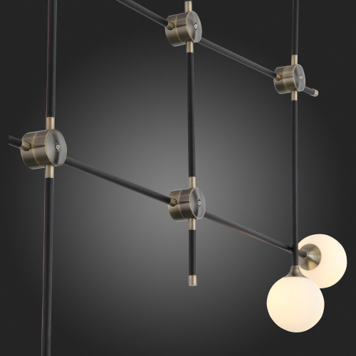 SL429.403.06 Светильник потолочный ST-Luce Черный, Золото/Белый G9 6*5W BASTONCINO фото 2