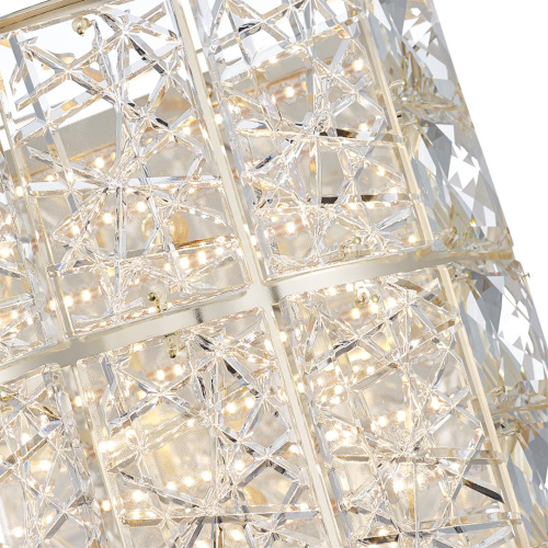 5071/32WL HALL ODL24 595 золото/прозрачный/металл/хрусталь/стекло Бра LED 15W 3700K VERSION фото 4 5071/32WL HALL ODL24 595 золото/прозрачный/металл/хрусталь/стекло Бра LED 15W 3700K VERSION фото 4