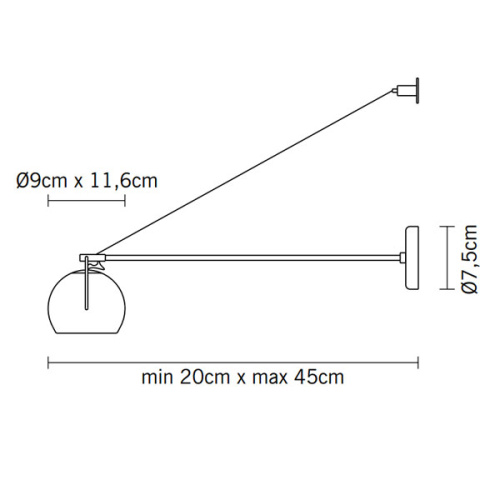 Настенный светильник D57D0304 фото 2 Настенный светильник D57D0304 фото 2