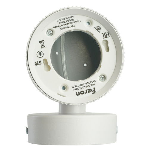 Светильник  настенный Feron HL4580 ARIA 12W, 230V,GX53, белый IP20 фото 8