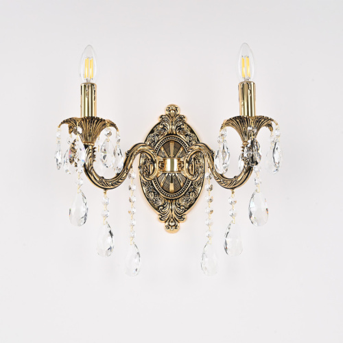 Бра с хрустальными подвесками AL7901B10/2/175 B GB Bohemia Ivele Crystal (Богемия Ивеле Кристалл) фото 4