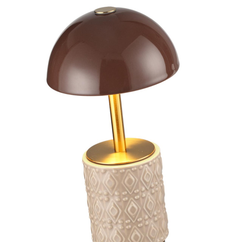 5453/3TL L-VISION ODL_EX26 010 светлая бронза/кофейный/бежевый/металл/керамика Настольная лампа беспроводная LED*3W 3000K LULU фото 6 5453/3TL L-VISION ODL_EX26 010 светлая бронза/кофейный/бежевый/металл/керамика Настольная лампа беспроводная LED*3W 3000K LULU фото 6