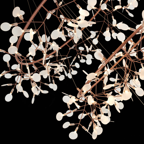 SL379.203.486 Люстра подвесная ST-Luce Медный/Белый LED 486*0,5W 3500K  (из 3-х коробок) RAFINA фото 5