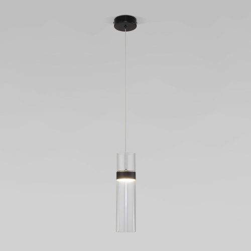Подвесной светильник 50244/1 LED черный/прозрачный фото 2 Подвесной светильник 50244/1 LED черный/прозрачный фото 2