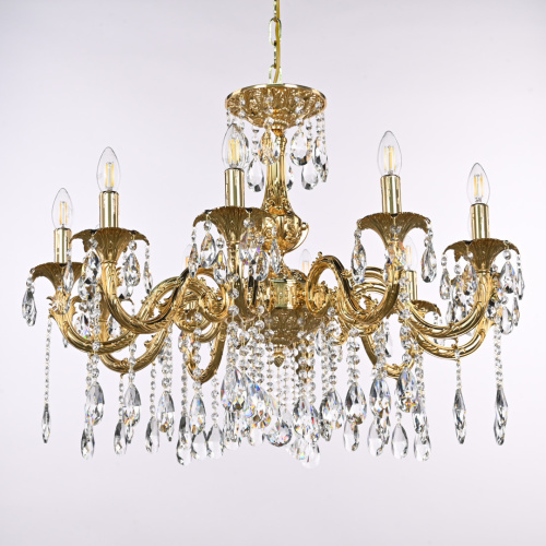 Люстра с хрустальными подвесками AL79101/10/250 A G Bohemia Ivele Crystal (Богемия Ивеле Кристалл) фото 3