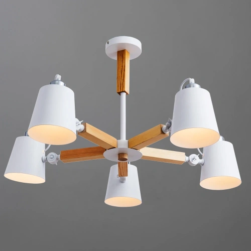 Люстра на штанге Arte Lamp OSCAR A7141PL-5WH фото 2