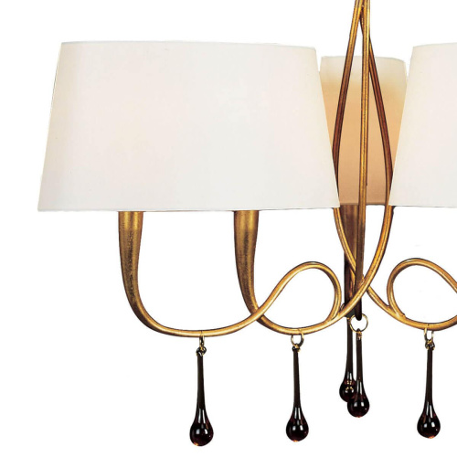 Подвесная люстра Mantra Paola Painted Gold 3540 фото 3